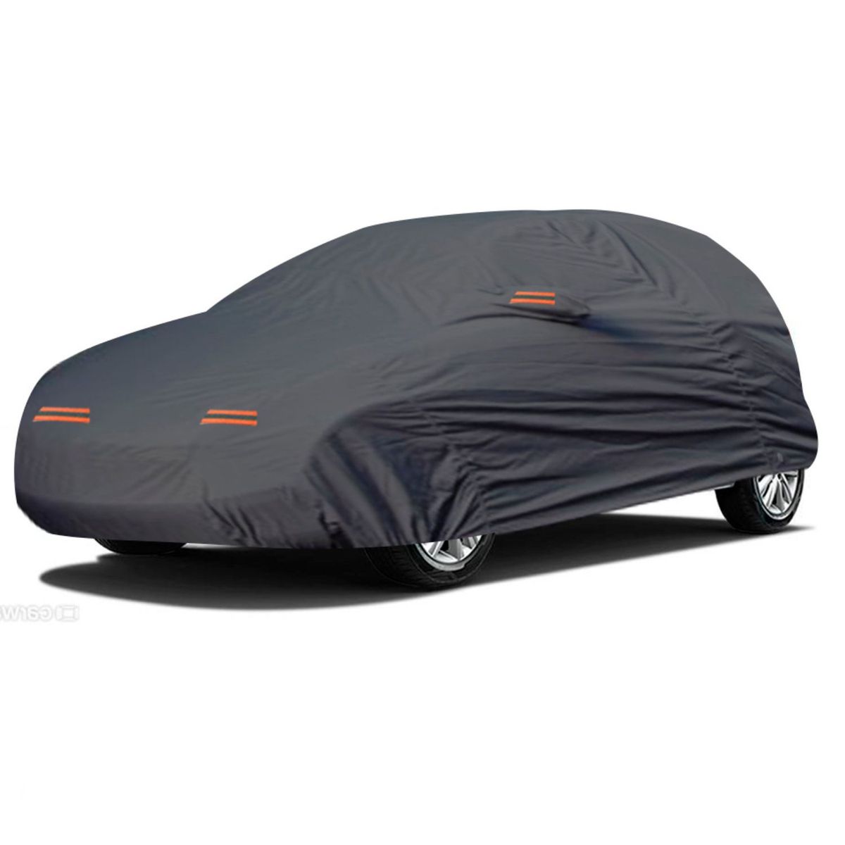 TECGO - PROTECTOR FUNDA COBERTOR TIPO VOLKSWAGEN POLO HATCHBACK GRIS