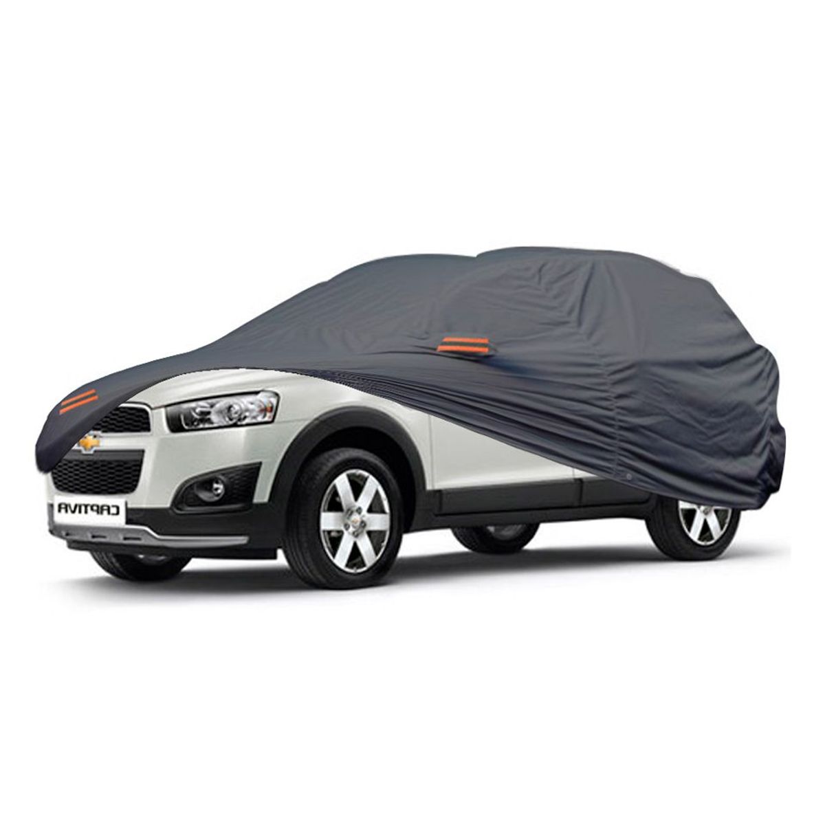 TECGO - PROTECTOR CUBIERTA COBERTOR TIPO CHEVROLET CAPTIVA GRIS