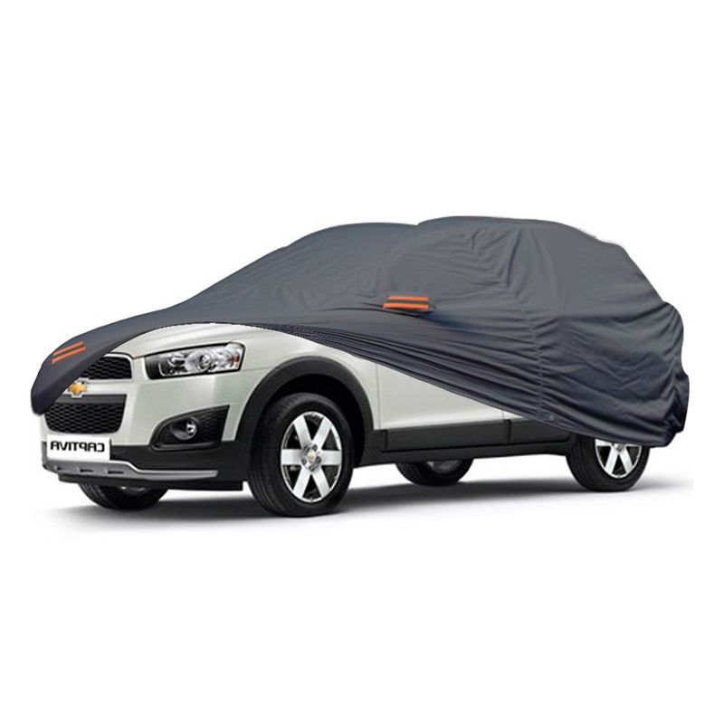TECGO - PROTECTOR CUBIERTA COBERTOR TIPO CHEVROLET CAPTIVA GRIS