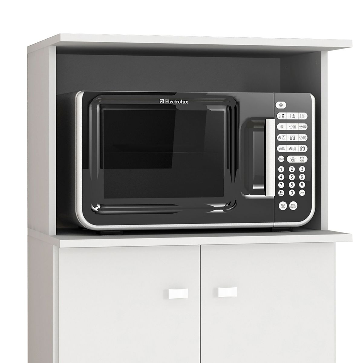 BONNO - Mueble De Cocina Multiuso Sienna Blanco Bonno