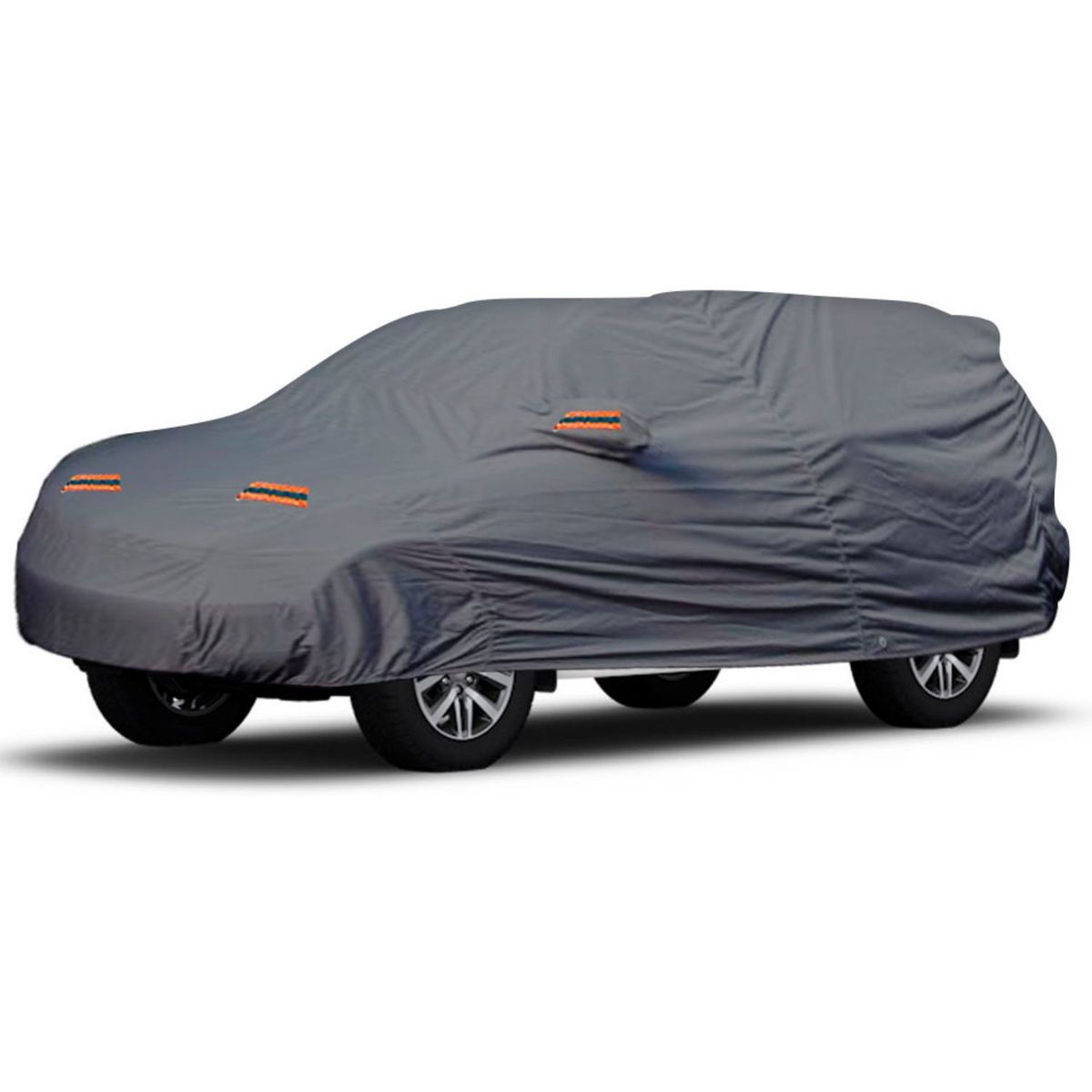 TECGO - PROTECTOR CUBIERTA FUNDA COBERTOR TIPO TOYOTA FORTUNER GRIS