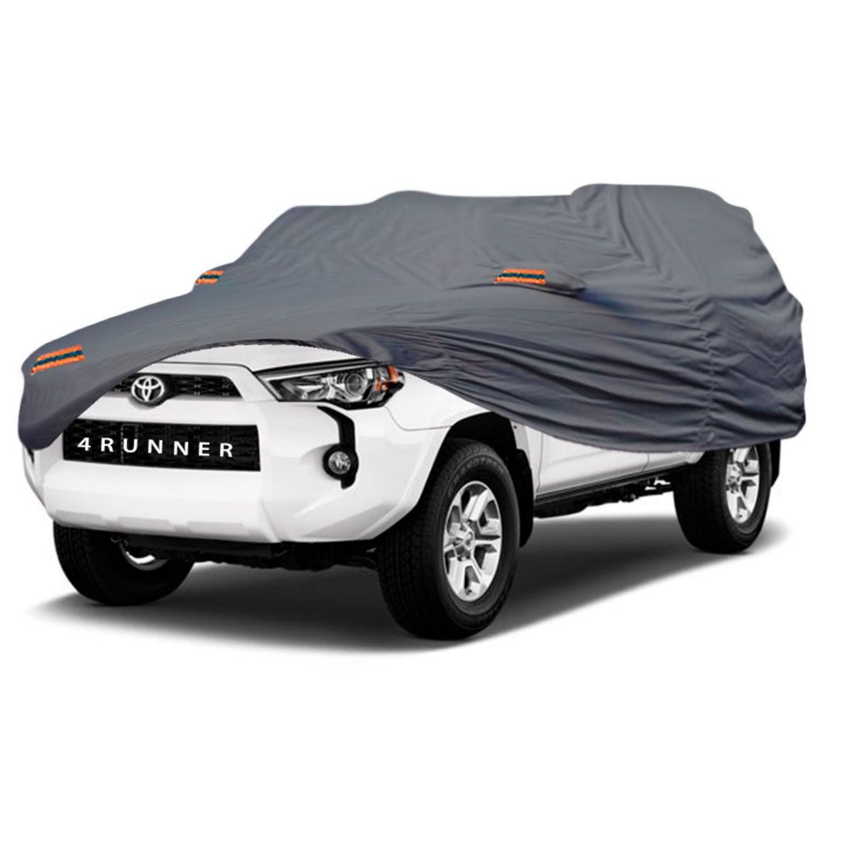 TECGO - PROTECTOR CUBIERTA FUNDA COBERTOR TIPO TOYOTA 4 RUNNER GRIS