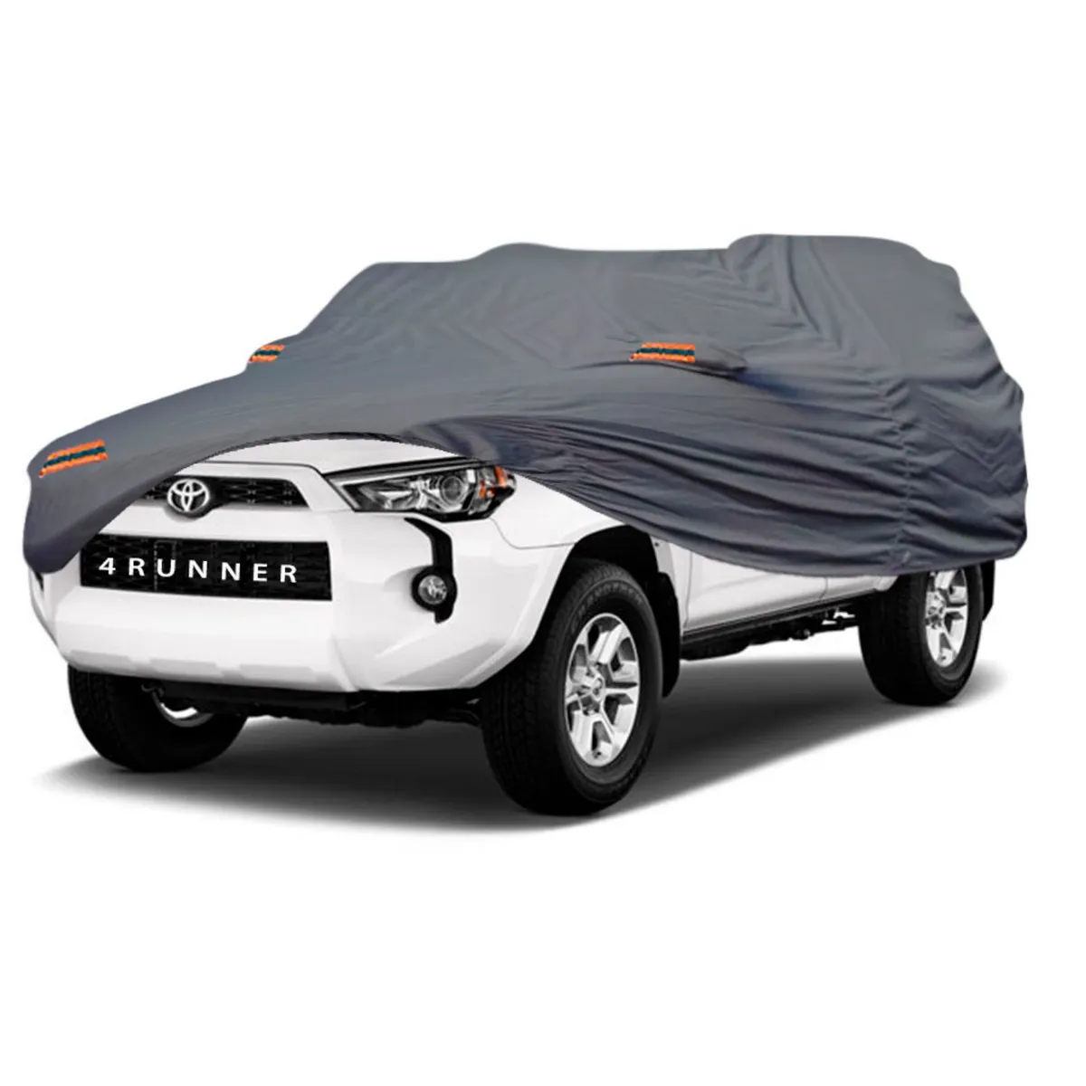 TECGO - PROTECTOR CUBIERTA FUNDA COBERTOR TIPO TOYOTA 4 RUNNER GRIS