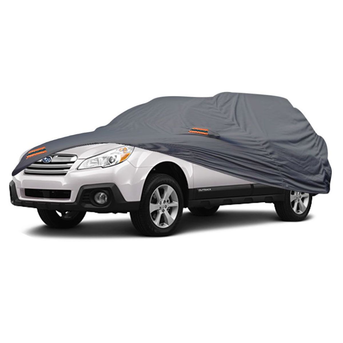 TECGO - PROTECTOR CUBIERTA FUNDA COBERTOR TIPO SUBARU OUTBACK GRIS