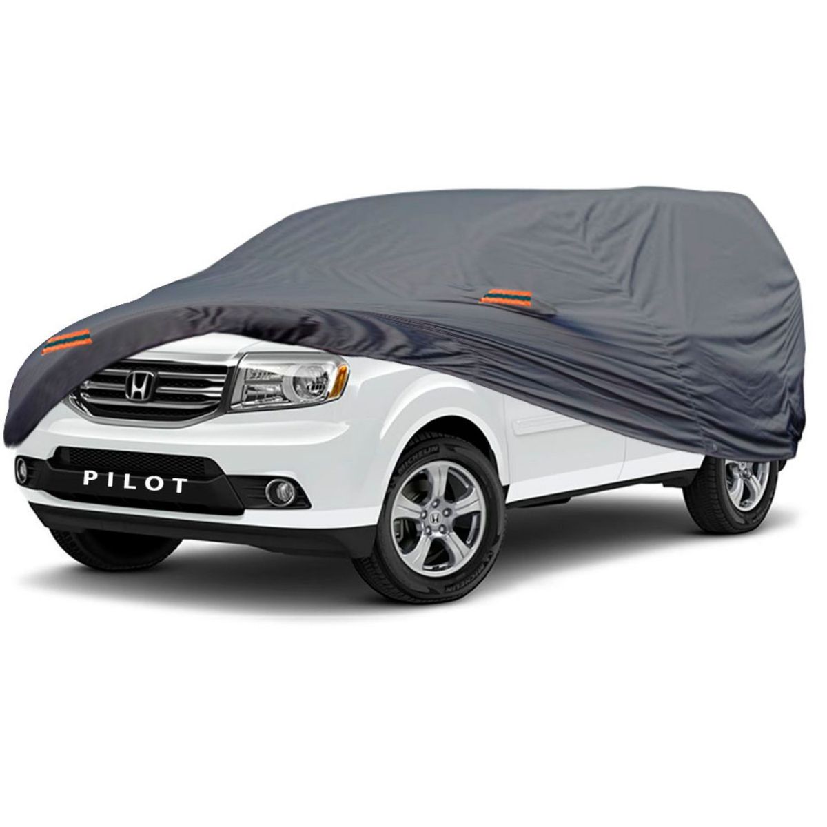 TECGO - PROTECTOR CUBIERTA FUNDA COBERTOR TIPO HONDA PILOT GRIS