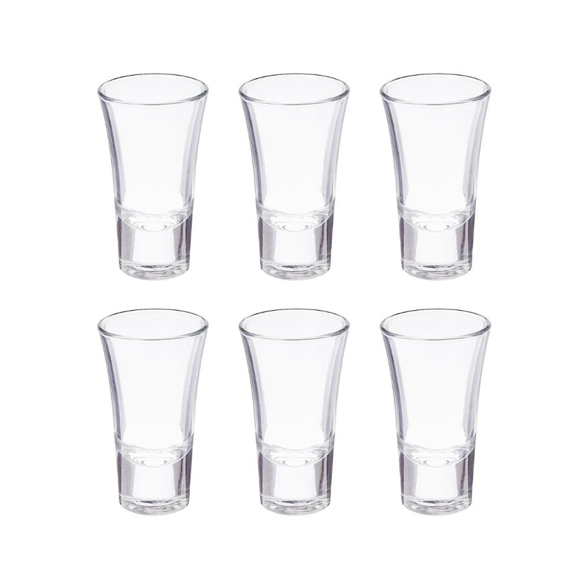 INSPIRA - Juego de 6 Mini Copitas de Shot Tequila