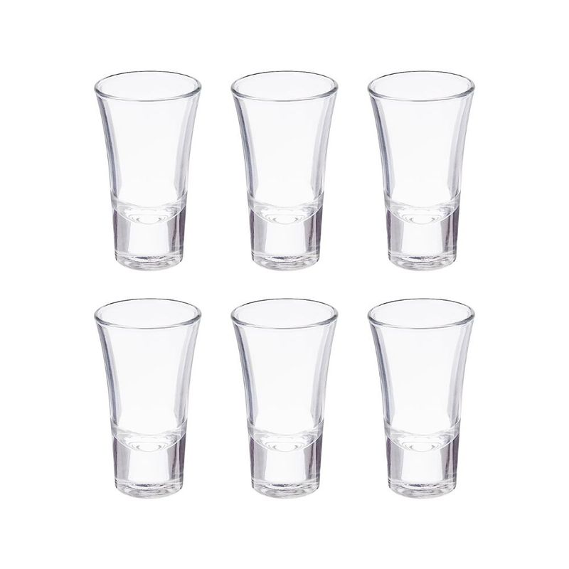 INSPIRA - Juego de 6 Mini Copitas de Shot Tequila