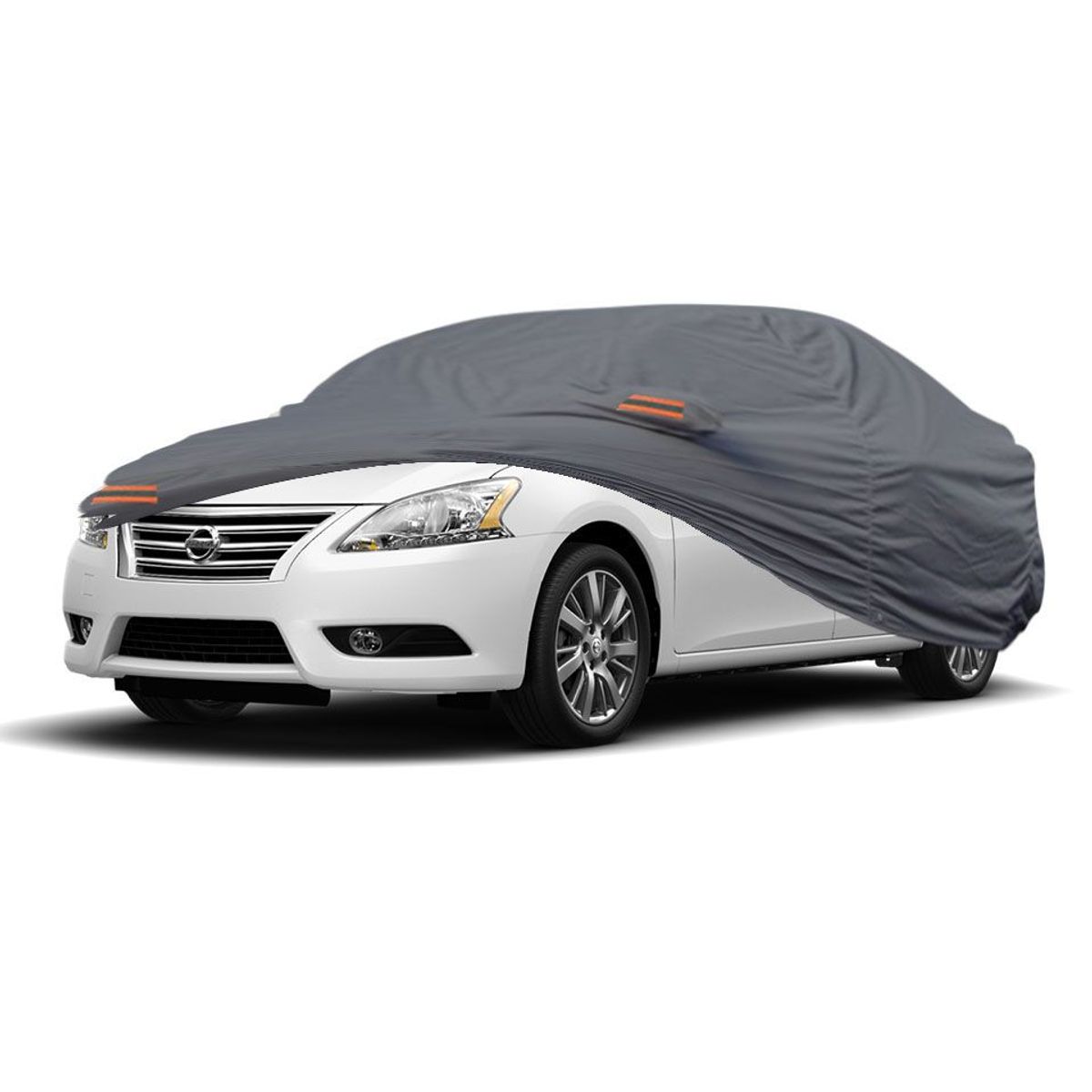 TECGO - PROTECTOR CUBIERTA COBERTOR TIPO NISSAN SENTRA SEDAN GRIS