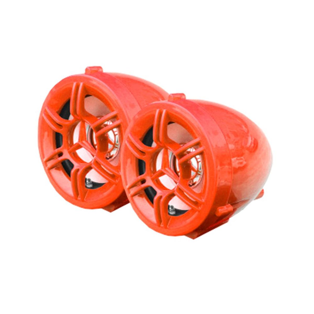 GENERICO - Parlante MT139 Rojo Bluetooth MP3 con sistema de Alarma