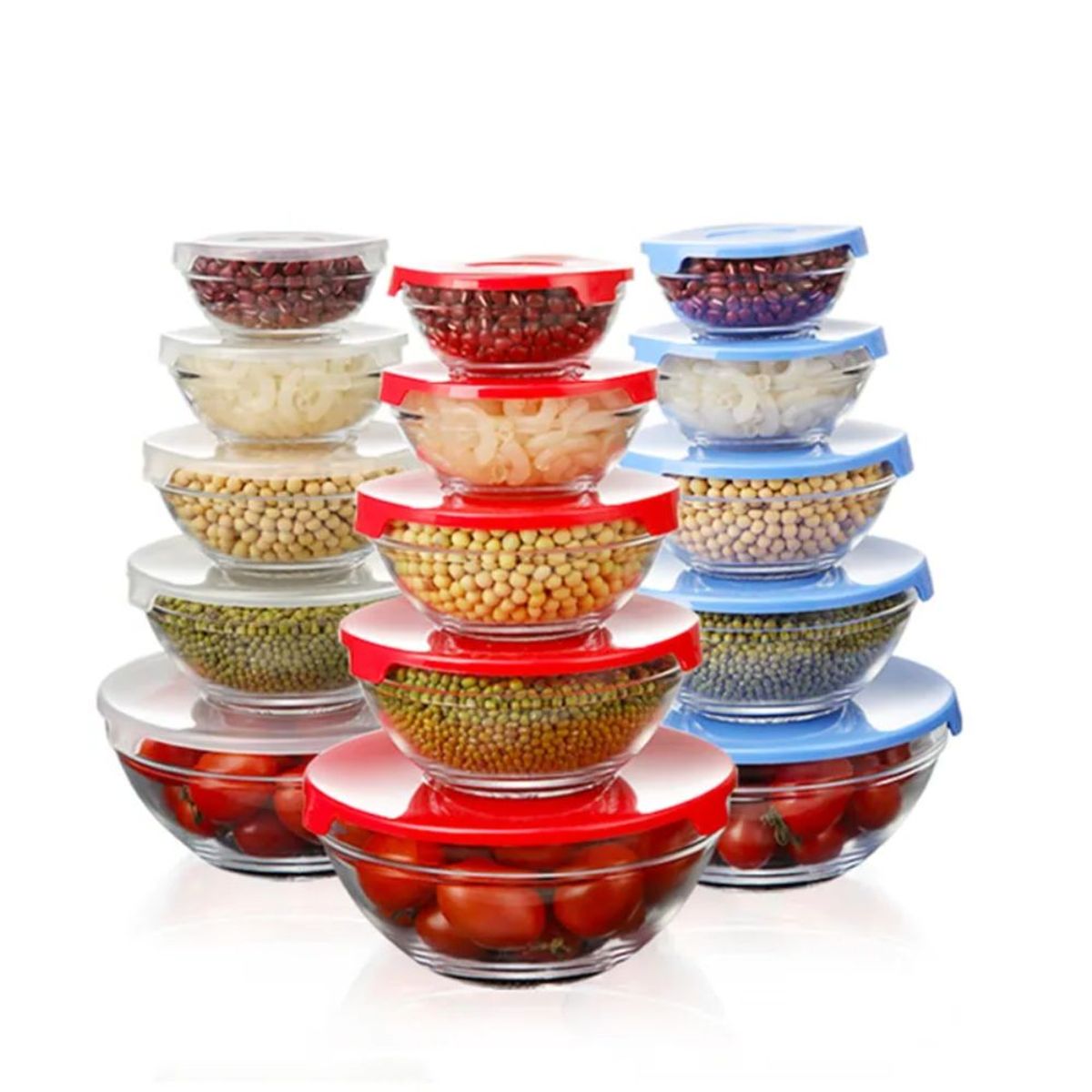 INSPIRA - Set de 5 Bowls Organizador de Vidrio