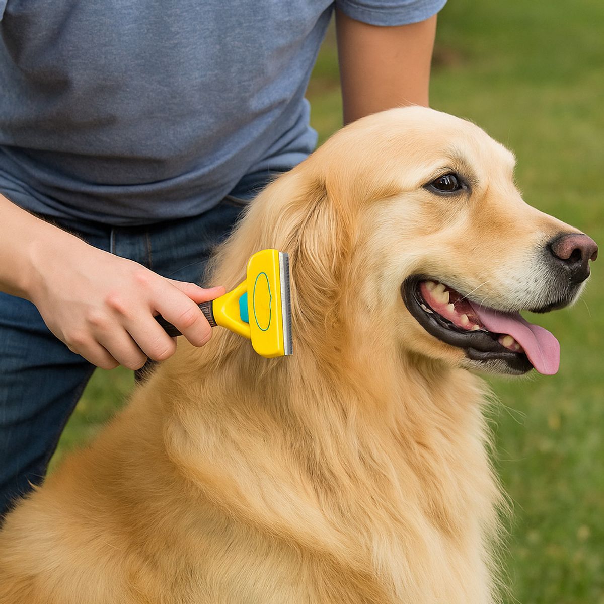 GENERICO - Cepillo Removedor de Pelos Talla L para Perros