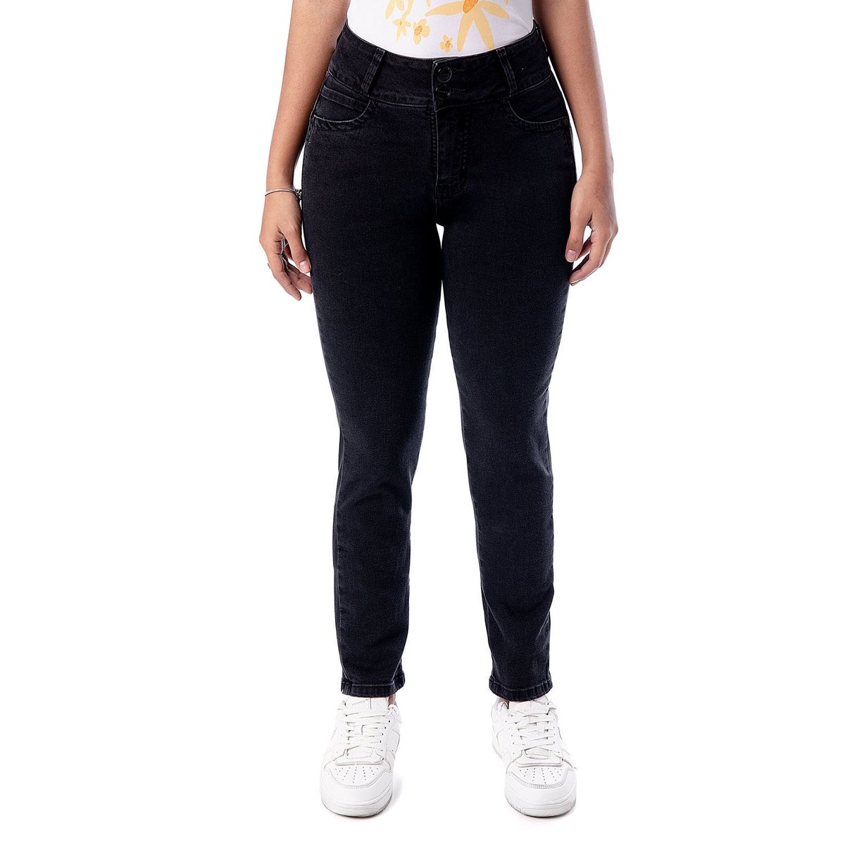 PIONIER - Pantalon Moda Denim Stretch Daniluh Mujer