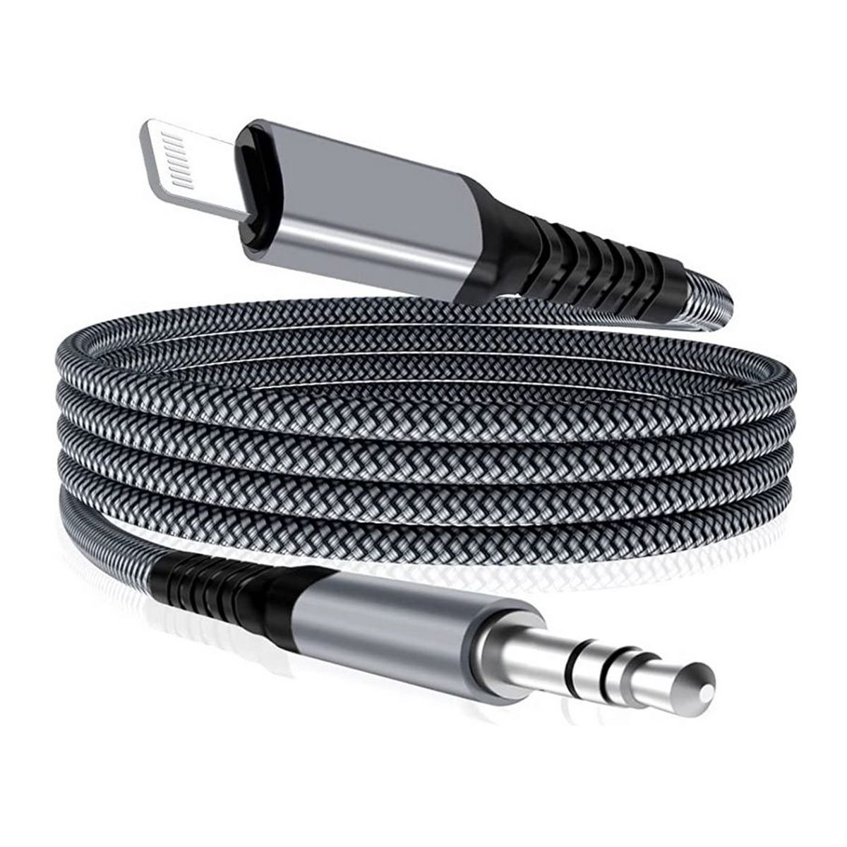 TRANYOO - Cable De Audio - Adaptador Lightning - 35mm Aux Tranyoo - Para Iphone
