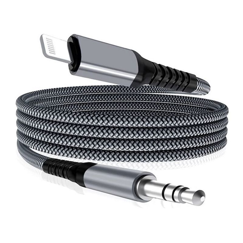 TRANYOO - Cable De Audio - Adaptador Lightning - 35mm Aux Tranyoo - Para Iphone