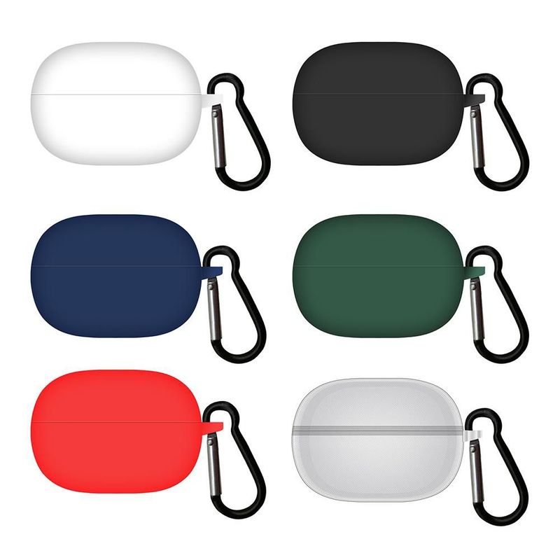 GENERICO - Funda Silicona Para Xiaomi Redmi Buds 4 PRO - NEGRO.