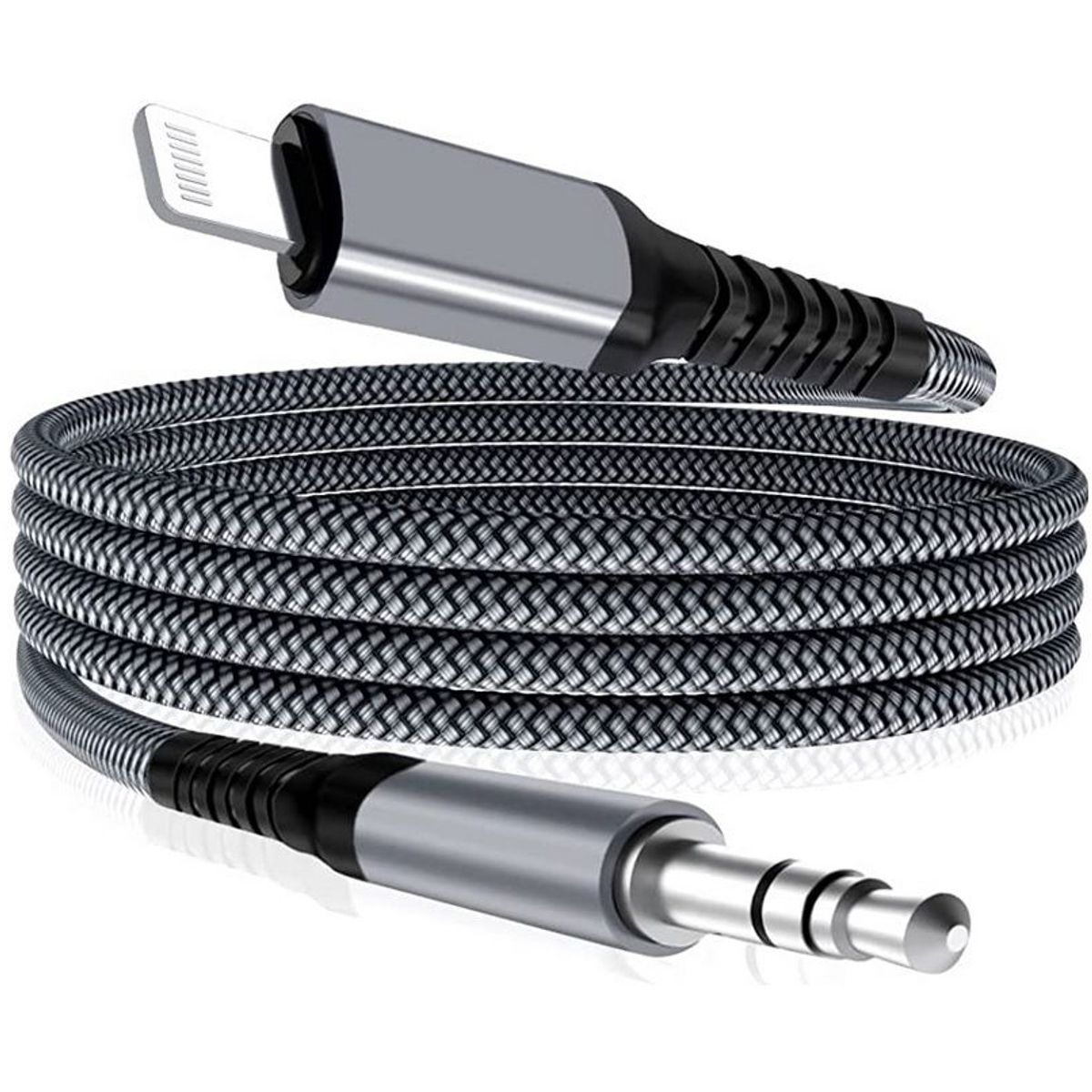 TRANYOO - Cable De Audio - Adaptador Lightning - 35mm Aux Tranyoo - Para Iphone