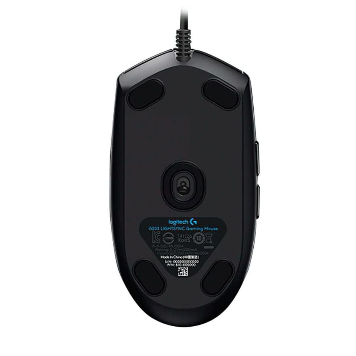 LOGITECH - MOUSE GAMER LOGITECH G203 LIGHTSYNC 910-005790