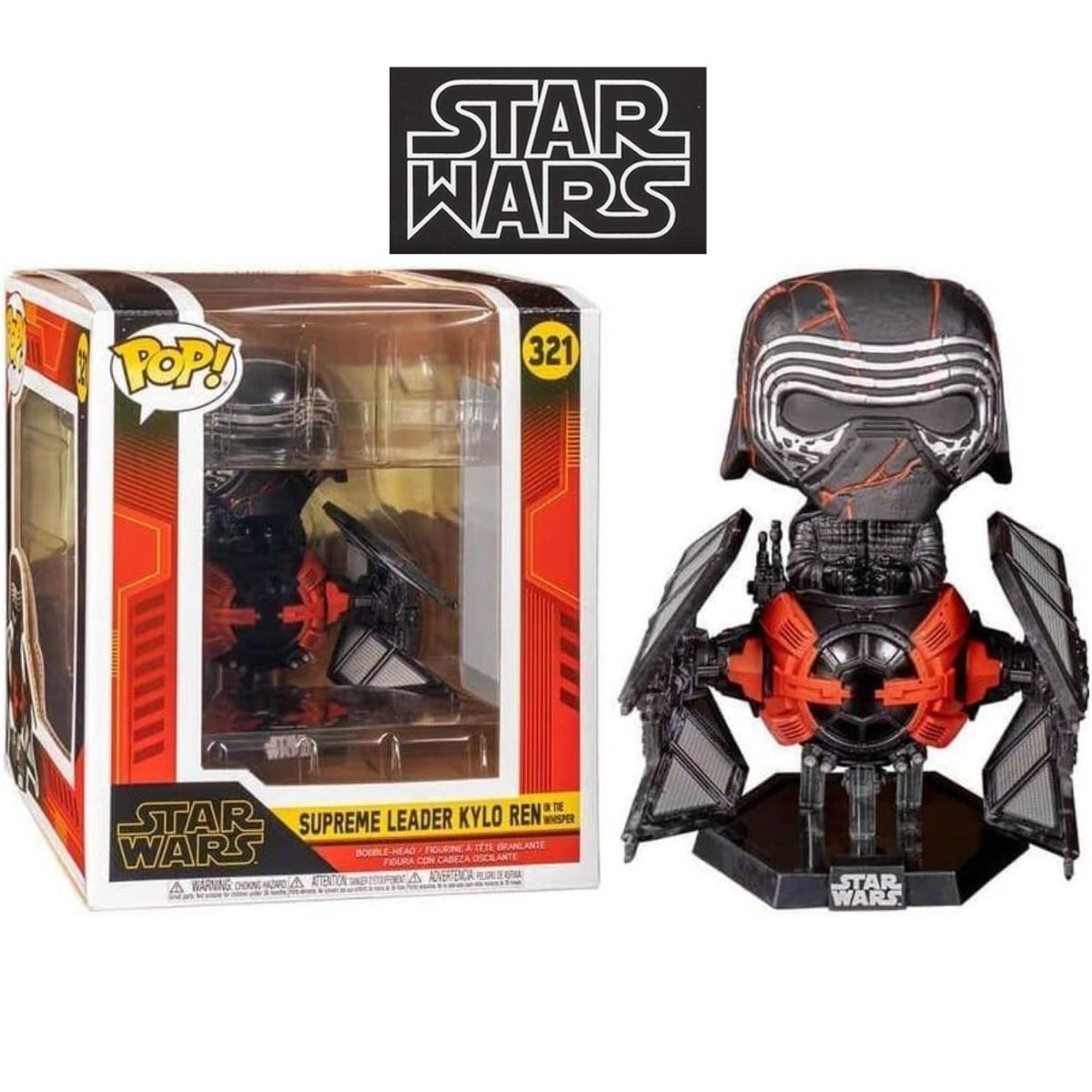 FUNKO - Funko Pop Supreme Leader Kylo Ren In The Whisper - Star Wars
