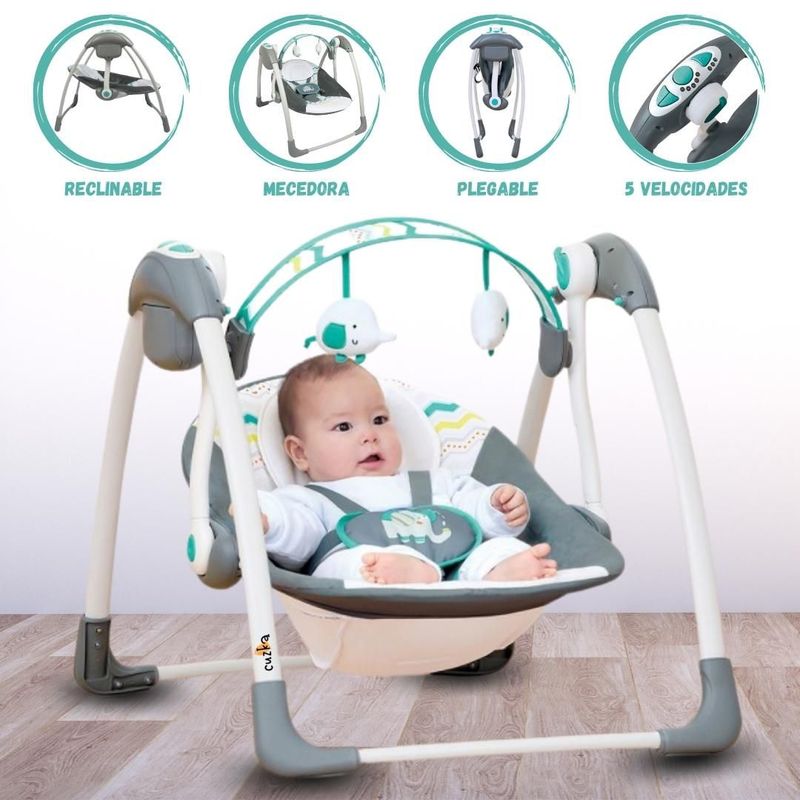 INFANTI - Columpio Nido INFANTI «SWING» Ligth Blue