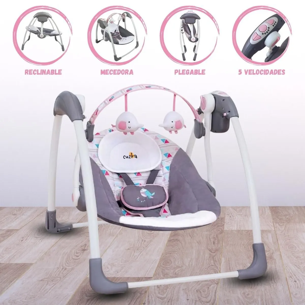 INFANTI - Columpio Nido INFANTI «SWING» PINK