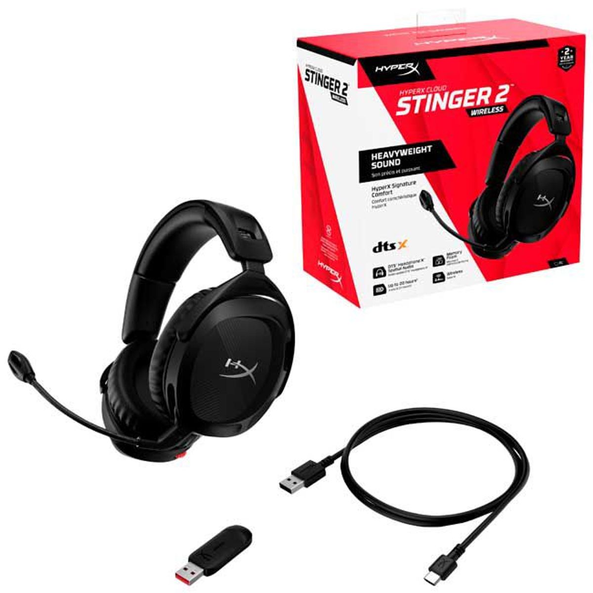 HYPERX - Audifono Hyperx Cloud Stinger 2 Wireless Headset - Pc