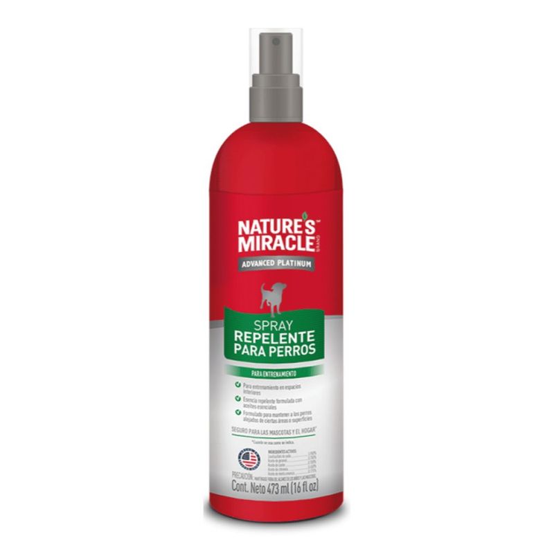 NATURES MIRACLE - Spray Repelente Natures Miracle Pet Block 476 ml
