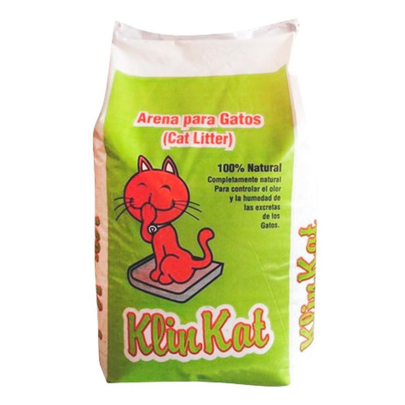 KLINKAT - Arena para Gatos, Roedores y Aves Klin Kat 20kg