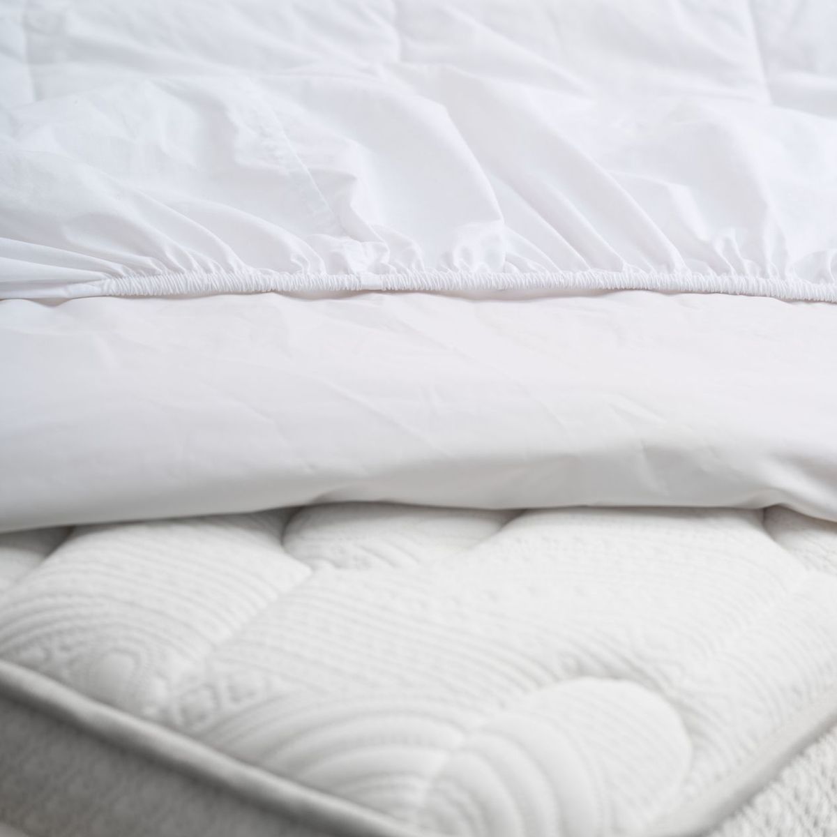 COBITEX HOME - Protector de colchón 2plz impermeable blanco 200 hilos cobitex