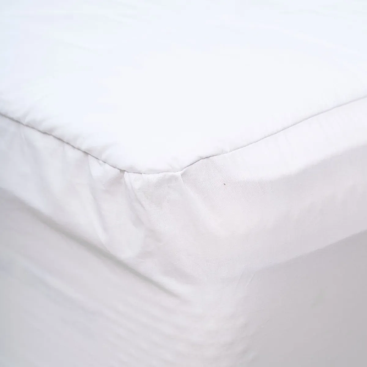 COBITEX HOME - Protector de colchón king impermeable blanco 200 hilos cobitex