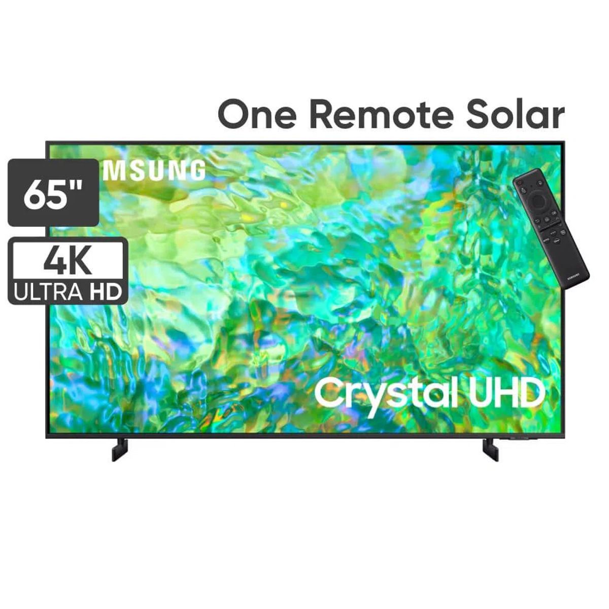 SAMSUNG - TELEVISOR SAMSUNG CRYSTAL UHD 4K 65 SMART TV UN65CU8000GXPE
