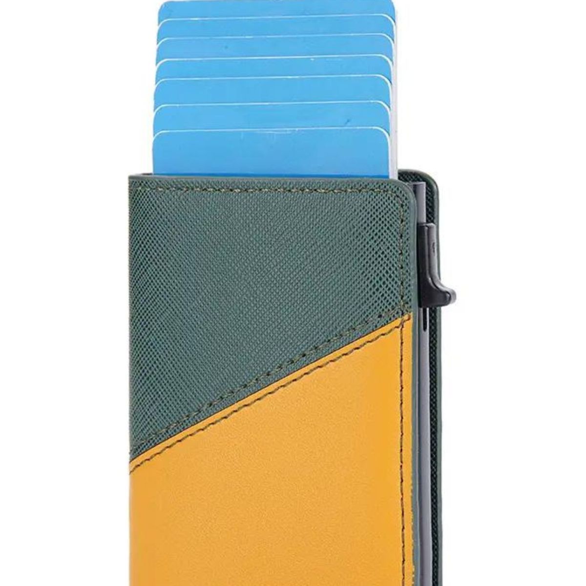 BAELLERRY - Billetera Hombre Cuero PU con Tarjetero PROTECTOR RFID