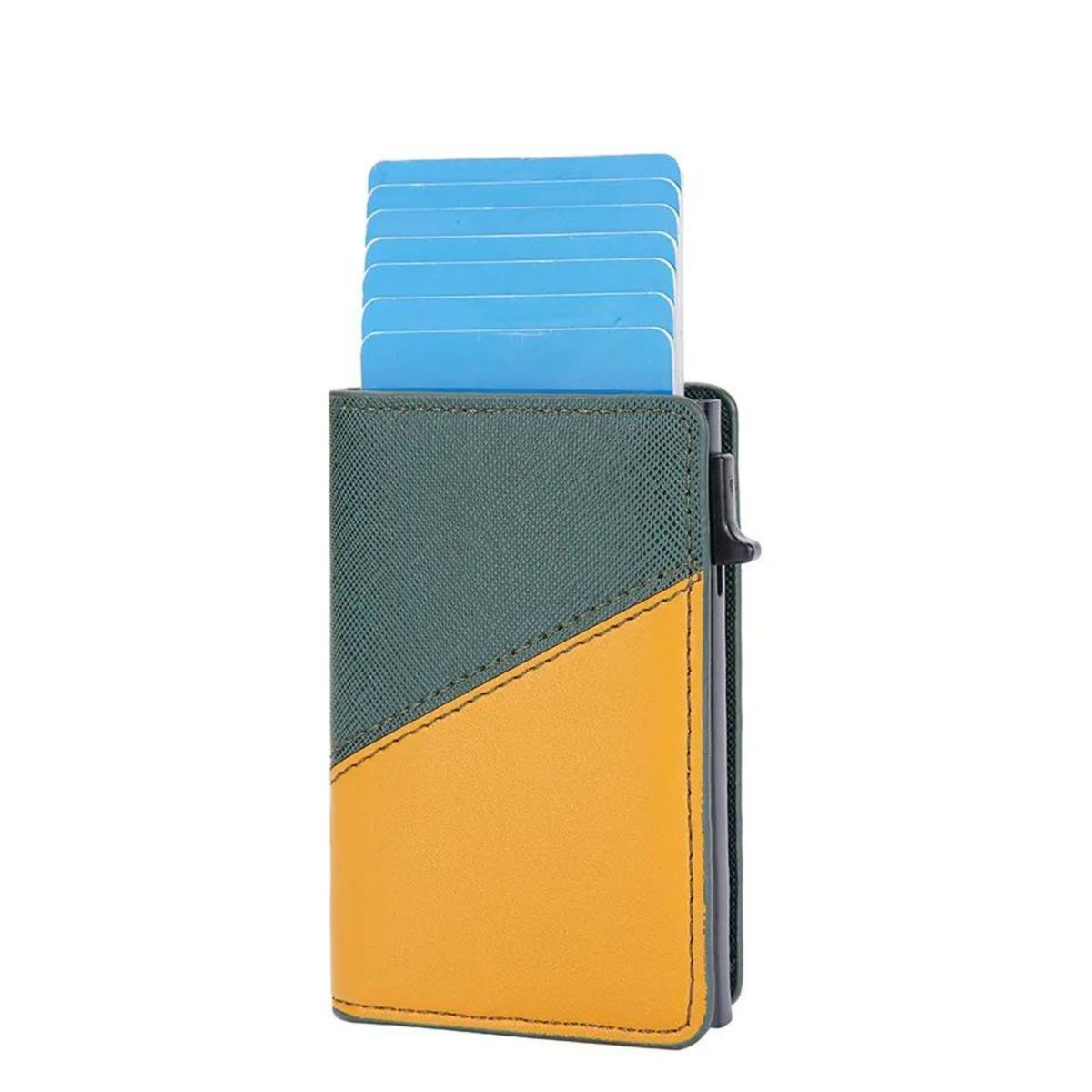 BAELLERRY - Billetera Hombre Cuero PU con Tarjetero PROTECTOR RFID