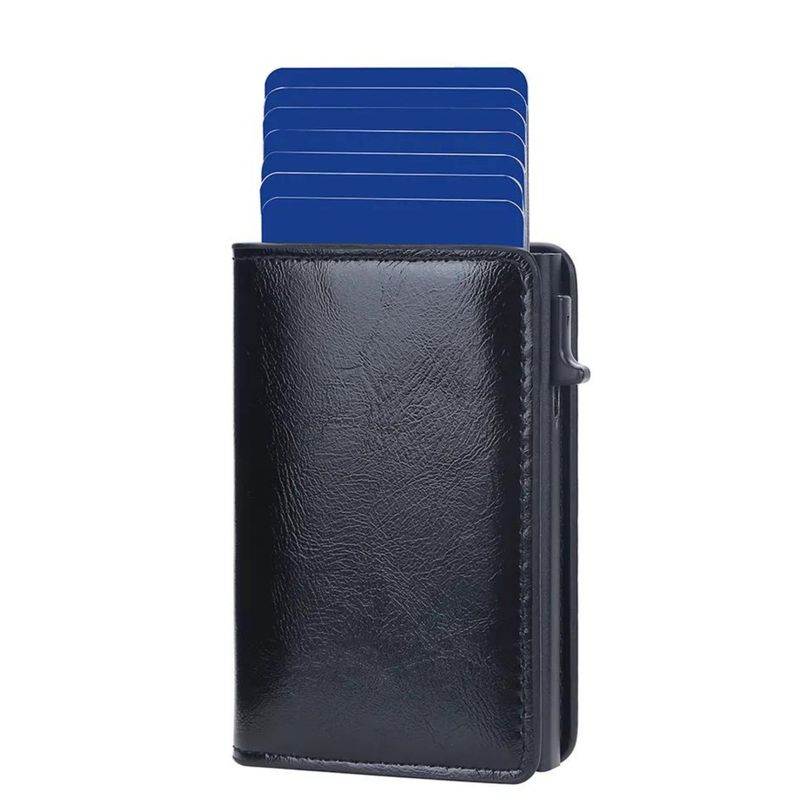 BAELLERRY - Billetera Hombre Cuero PU con Tarjetero PROTECTOR RFID