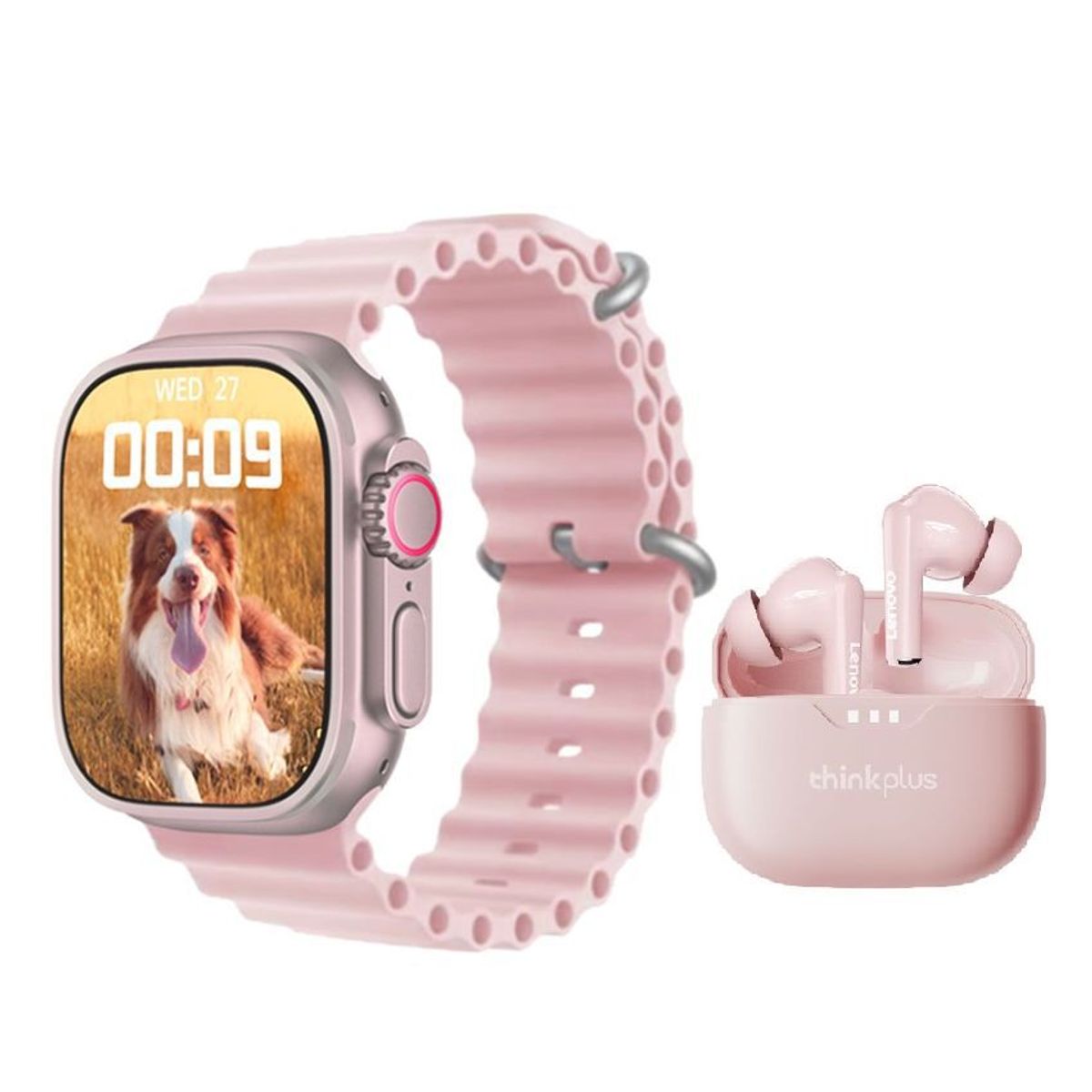 LENOVO - Lenovo LP3 Pro De Audífonos y Toumi Watch S8 UltraReloj inteligente