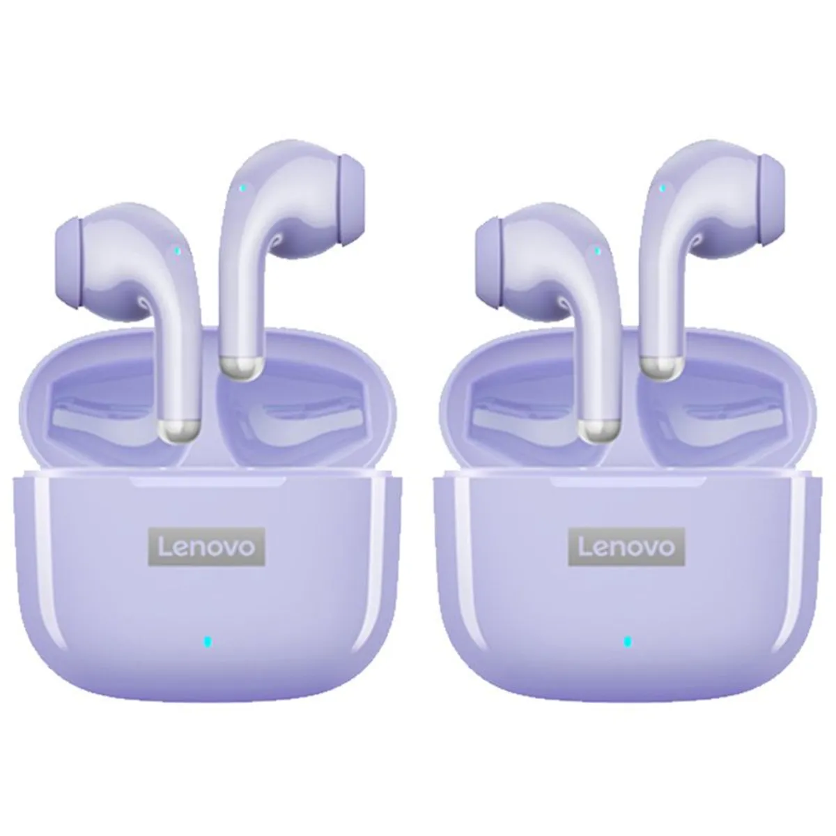LENOVO - Set 2 De Audifonos Lenovo LP40 Pro Tws -Morado