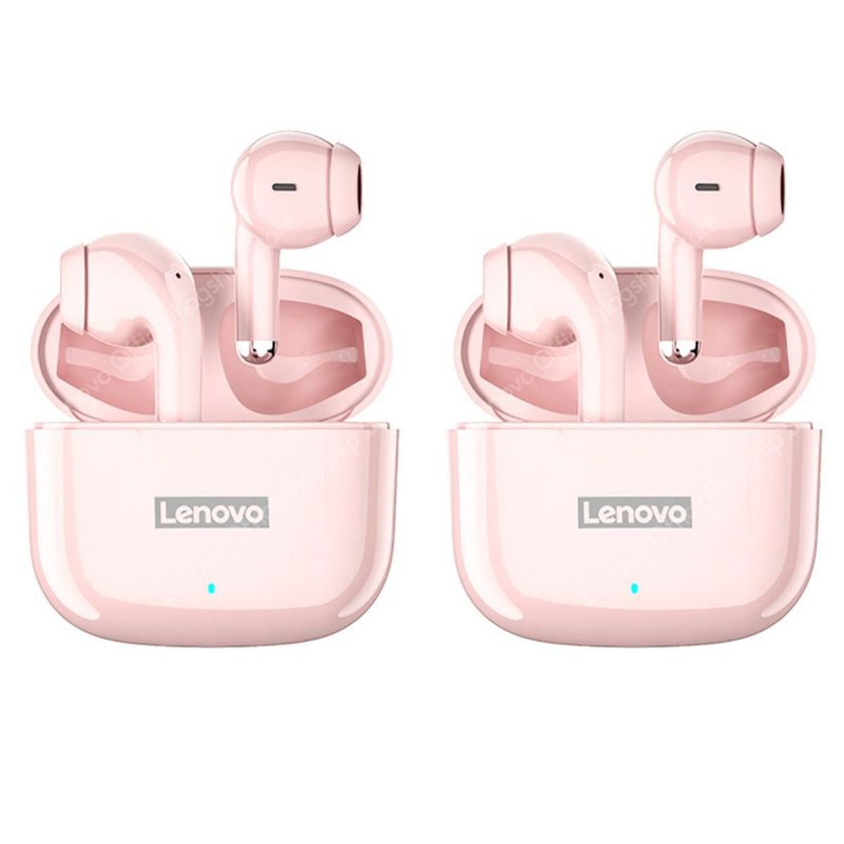 LENOVO - Set 2 De Audifonos Lenovo LP40 Pro Tws  Rosa