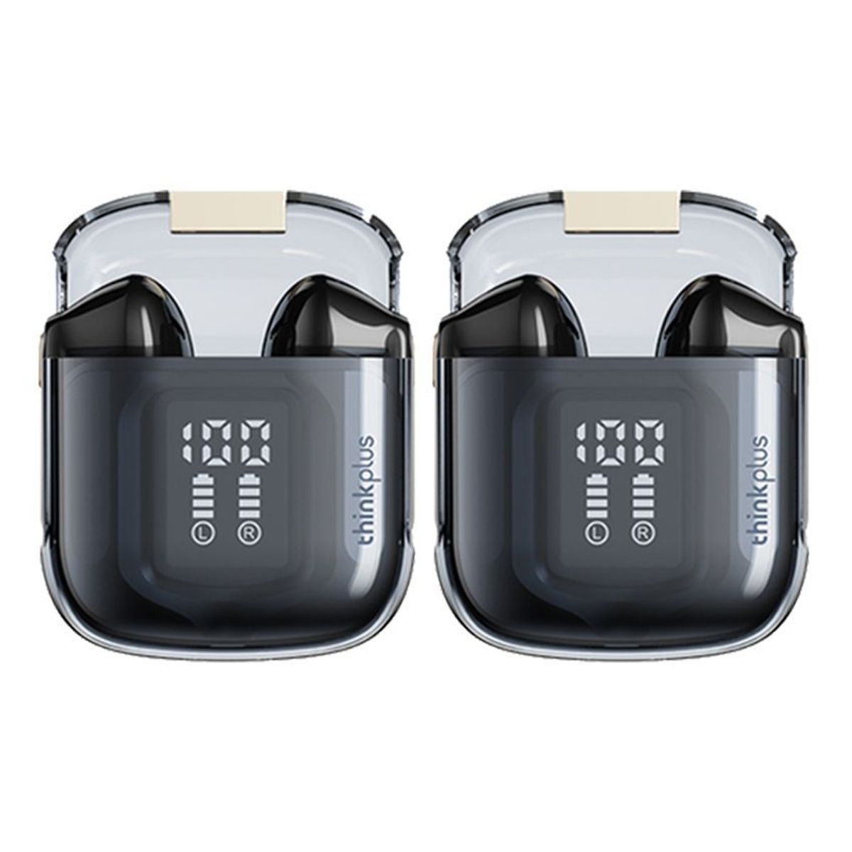 LENOVO - 2pcs Lenovo LP6 Pro De TWS Auricular bluetooth inalámbrico-Negro