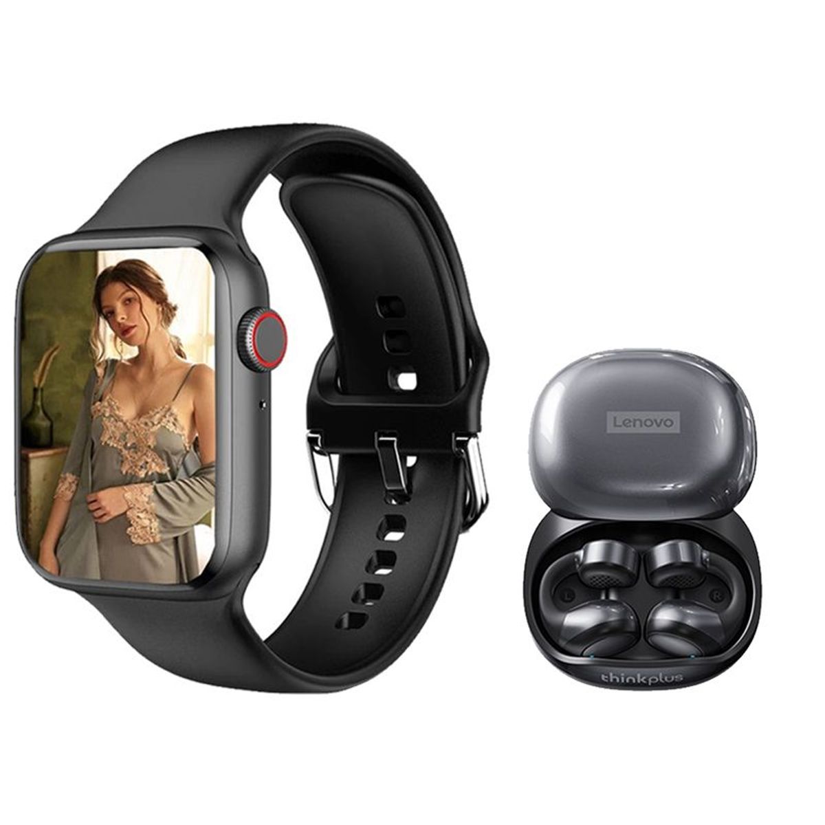LENOVO - Lenovo X20 Auriculares tws y Lenovo Watch 2 Max-Nego