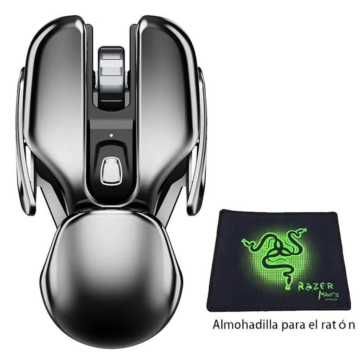 TOUMI - INPHIC Ratón PX2 inalámbrico recargable y Razer Almohadilla
