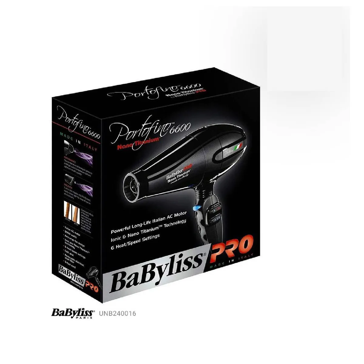 BABYLISS PRO - SECADORA PROFESIONAL BABYLISS PRO BABNT6610NPE