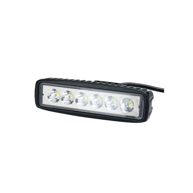 GENERICO - Neblinero Barra Led Puntual 18w Blanco Autocamionetamoto