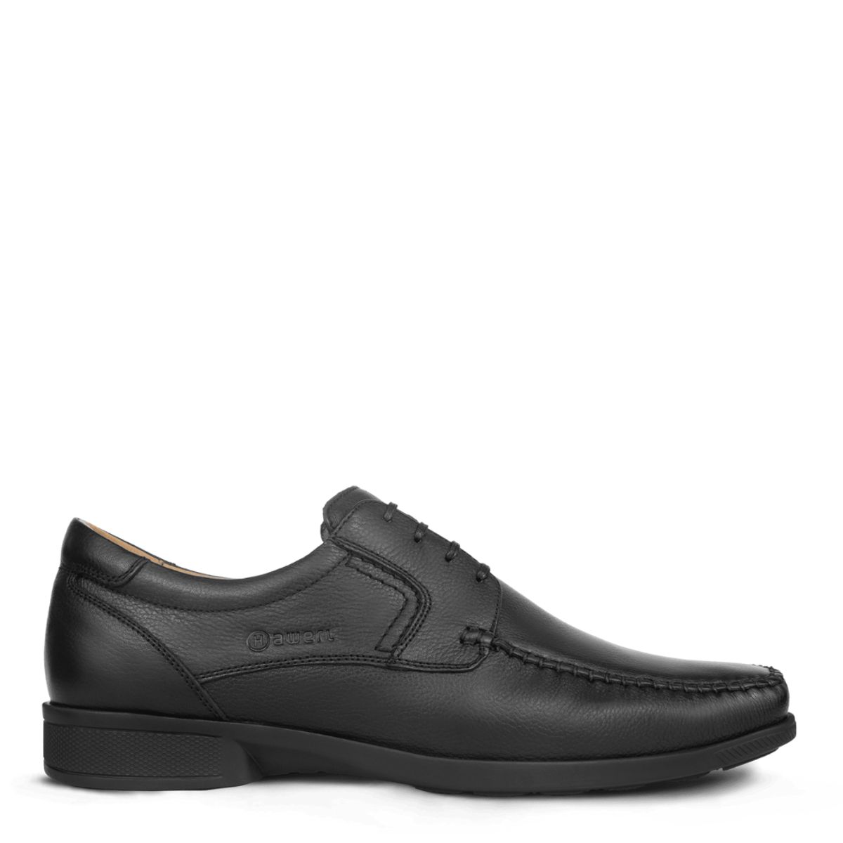 HAWERL - Zapato Confort Vestir Hombre H302 Negro