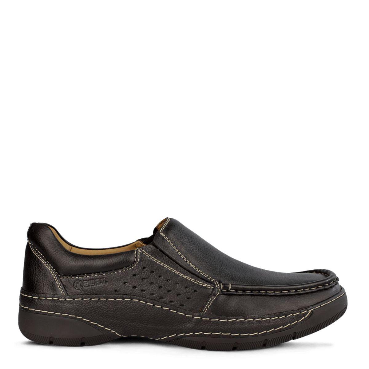 HAWERL - Zapato Confort Casual Hombre H515 Negro