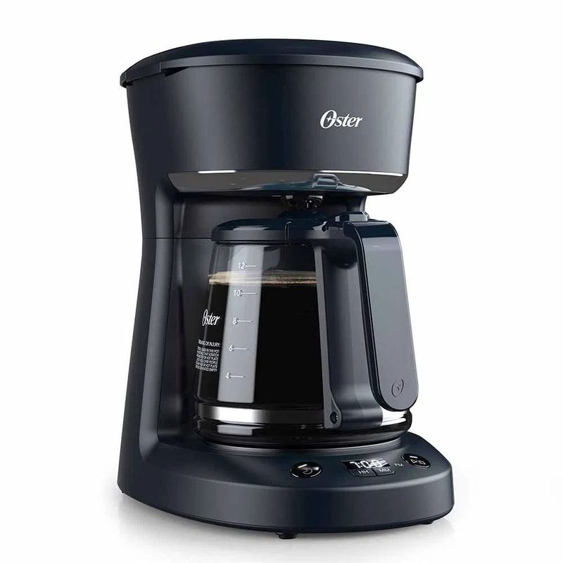 OSTER - Cafetera Programable Oster 12 Tazas BVSTDCP12B