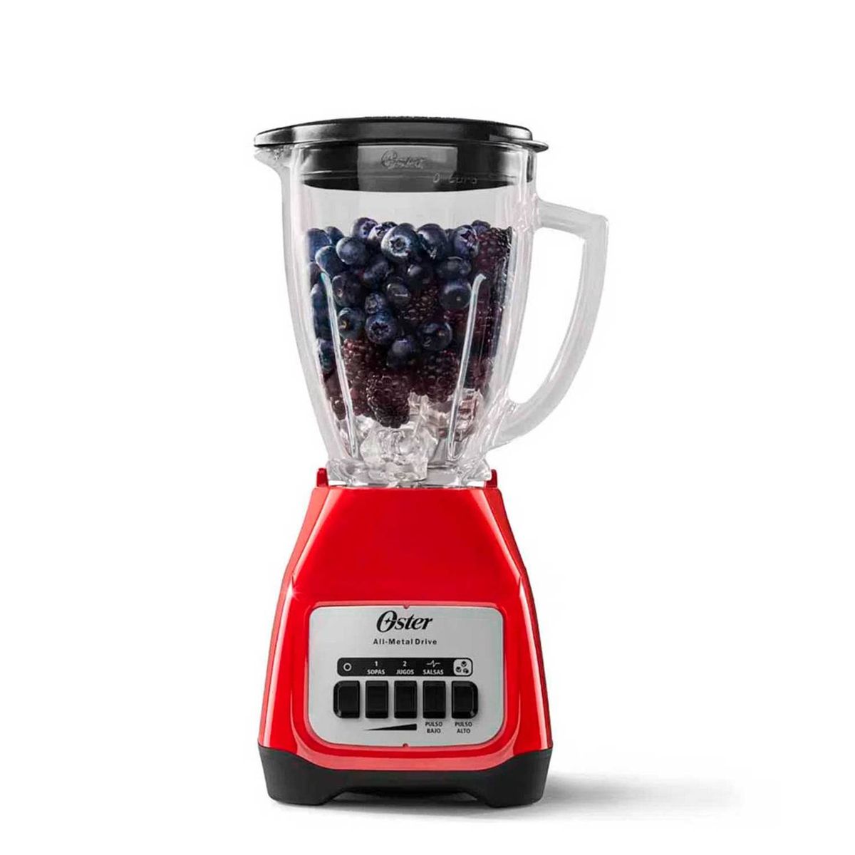 OSTER - Licuadora Oster 2 Velociades Tritura Hielo 550W BLSTKAGRPB