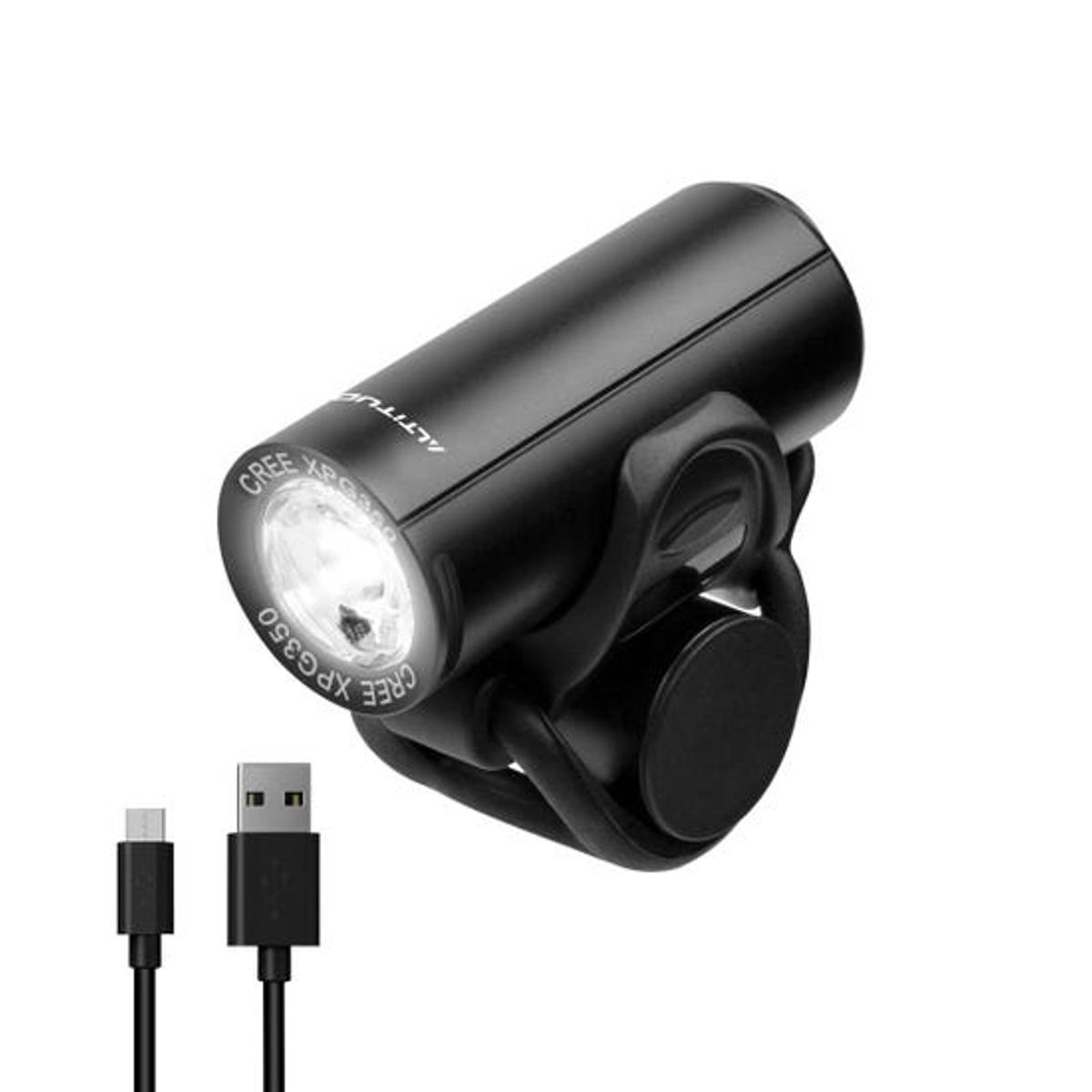 ALTITUDE - Luz Bicicleta Altitude Frontal Led USB 300 Lumenes EBL-3289