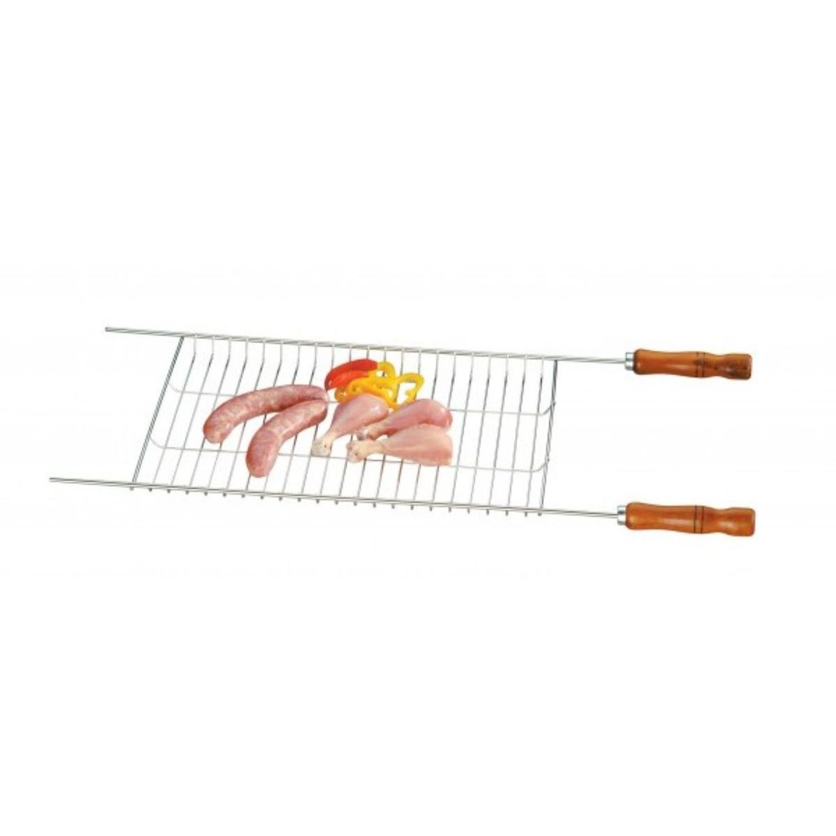 FUTURE - Rejilla para parrilla doble mango acero Future