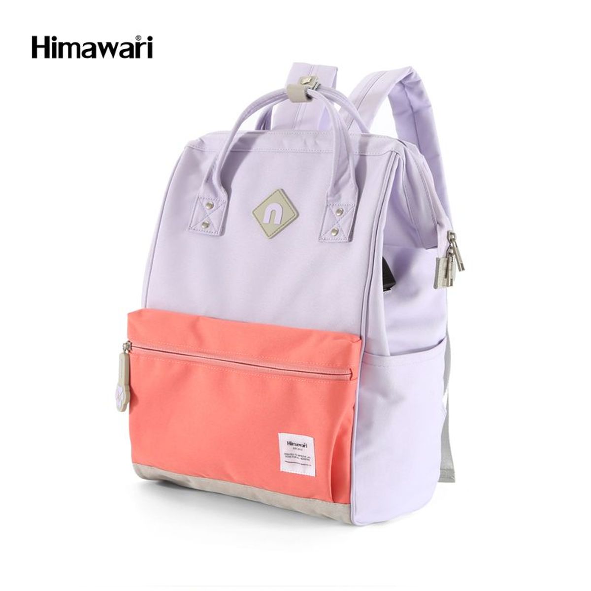 HIMAWARI - Himawari - Mochila porta Laptop con puerto USB - Morado Claro
