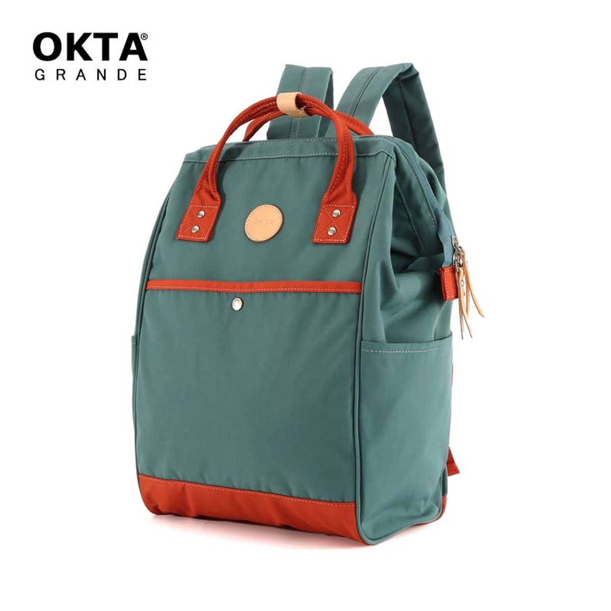 HIMAWARI - Himawari - Mochila escolar o de viaje porta Laptop - Verde