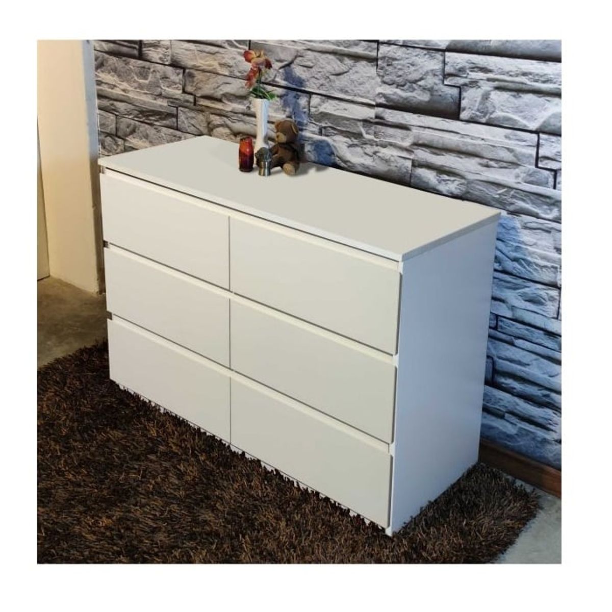 GENERICO - COMODA TATI - LA CASA DEL MUEBLERO - BLANCO